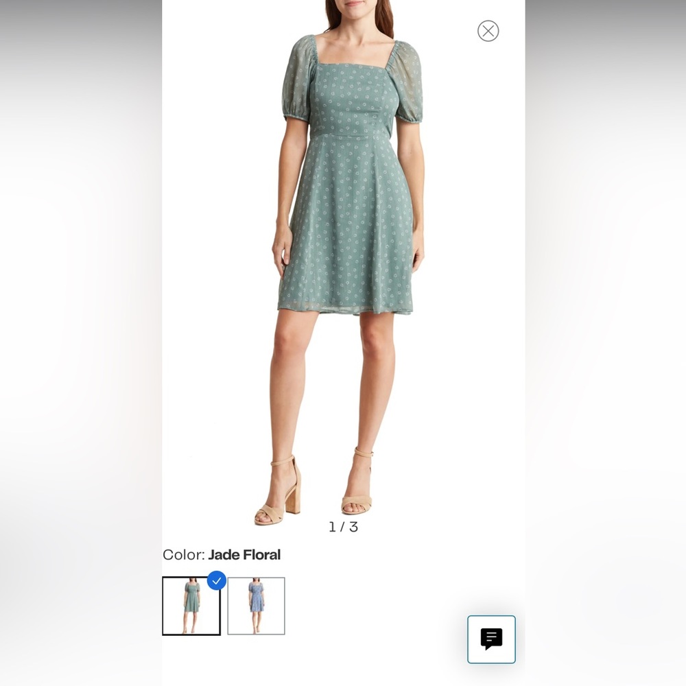 Lucky Brand Floral Dress - Size Medium
